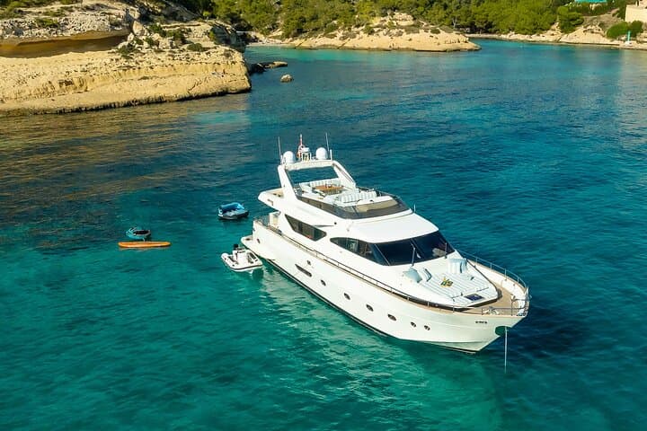 4-hour day trip on the Essoess Yacht in the Balearic Islands, Spain