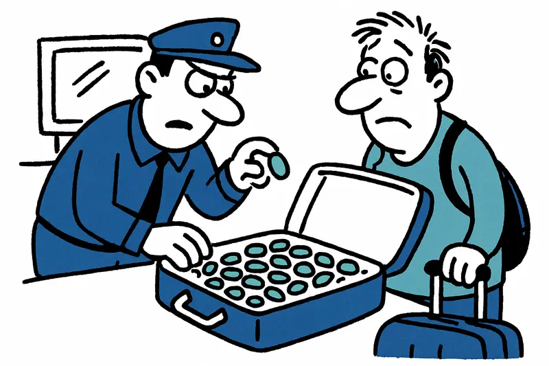 1,144 potency pills at Palma Airport: A reality check on smuggling, controls and the local market