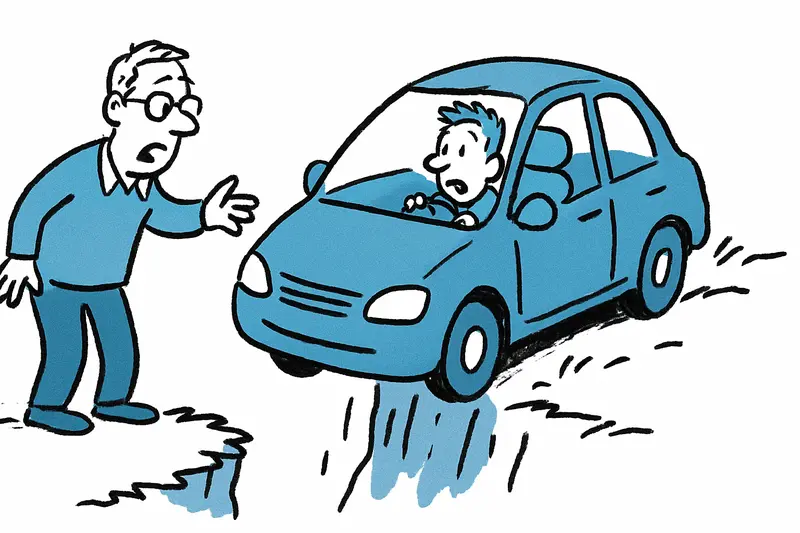 Family car over cliff near Sant Elm: 18-year-old drove without license and insurance