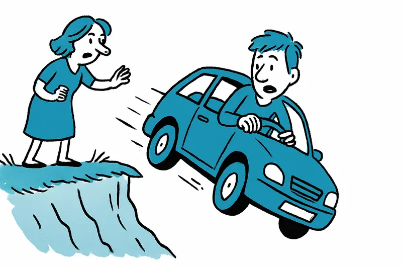 19-year-old lets his stepmother's car tumble down a three-meter embankment in Sant Elm