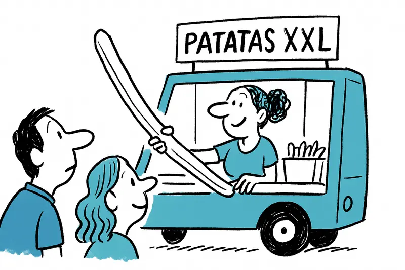 30-Centimeter Fries: This Mallorca German Brings Crunch to the Island