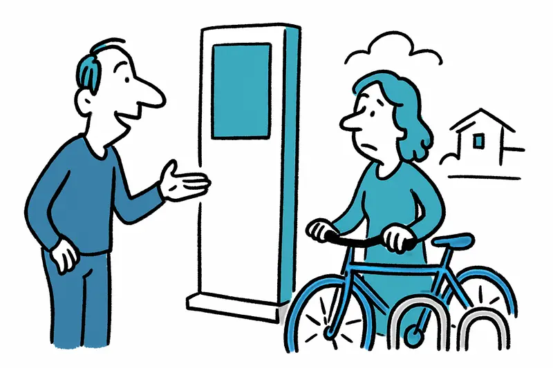 86 New Info Pillars and 400 Bike Racks: Small Villages, Big Impact