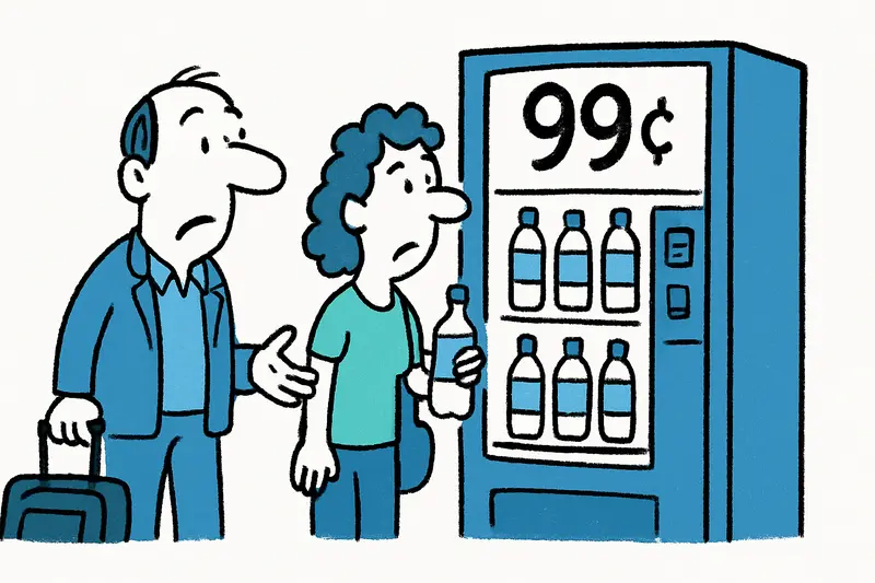Only 99 Cents at Palma Airport: Where to Find Cheap Water