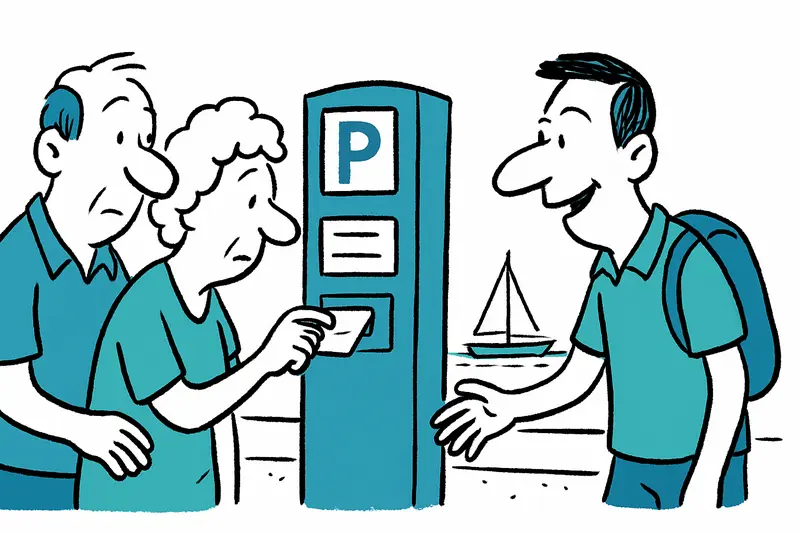 Distraction at parking meters: How holidaymakers at Mallorca's ports become targets