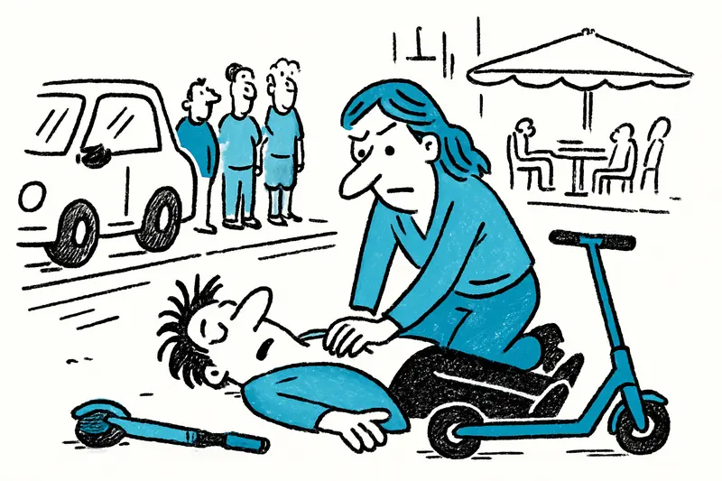 Doctor Off Duty Brings E‑Scooter Rider in Palma Back to Consciousness