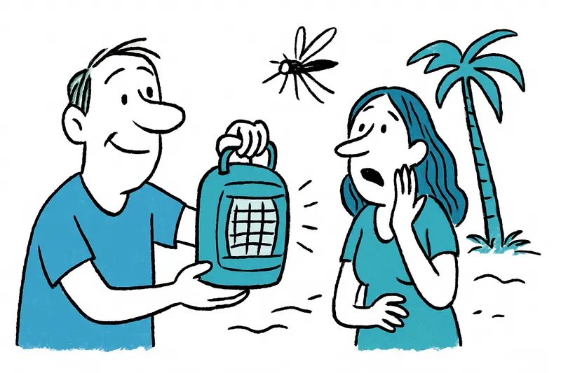Aldi brings chemical-free mosquito lamp to the island – a small help against summer pests