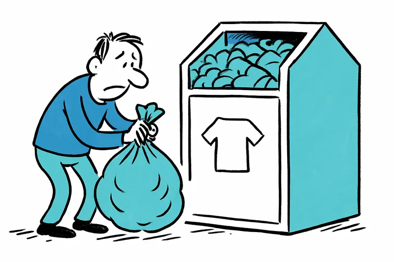 Used-clothing containers in the Balearic Islands: When donated bags become a cost trap