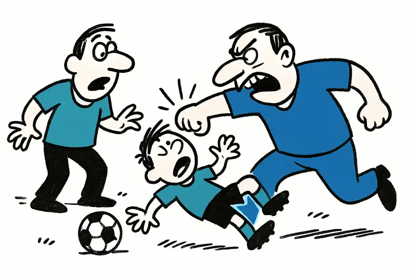 Attack on Soccer Pitch in Lloseta: How Did a Harmless Kick Escalate into a Hospital Case?