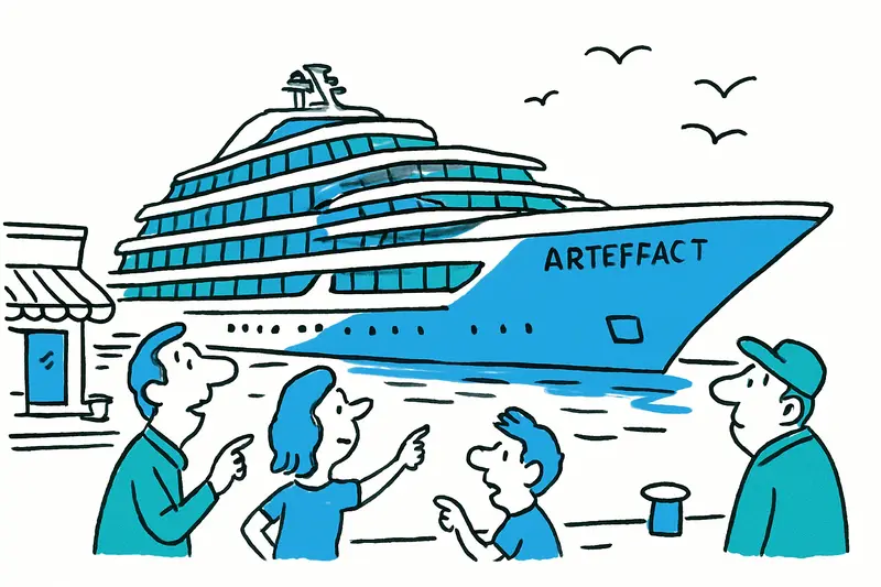 Glistening Silence: The Megayacht 'Artefact' Calls at Mahón and Shows How Luxury Can Be Quiet
