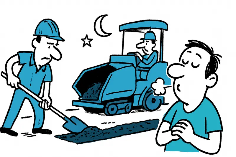 Night-time Asphalt Paving in Santa Catalina: Plan, Prepare, Breathe