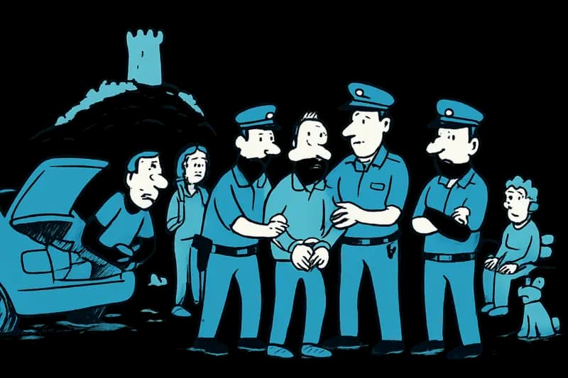 After a series of car break-ins at Torre des Verger: Four arrests — and many unanswered questions