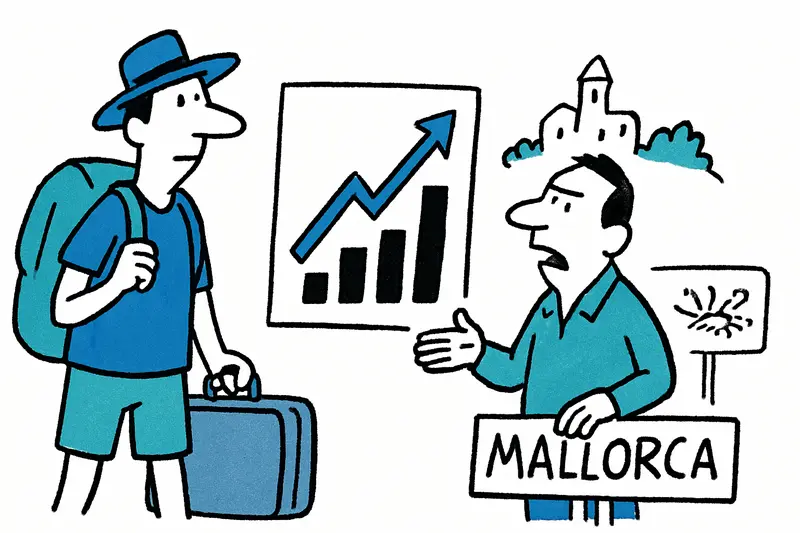 Balearic Islands 2025: 15.5 million visitors and €20.8 billion — what it means for Mallorca