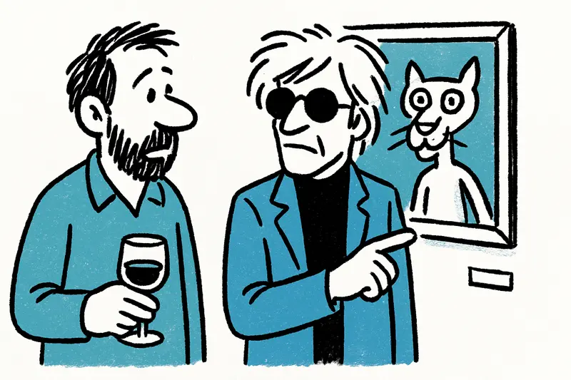 Evening Light: Bedoy Meets Warhol at the Pink Panthers Collectors Club