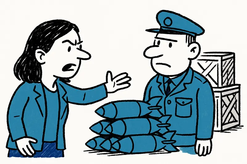 Complaint from Palma: Marga Prohens Demands Clarification about Ammunition Depot at Son Sant Joan Airport