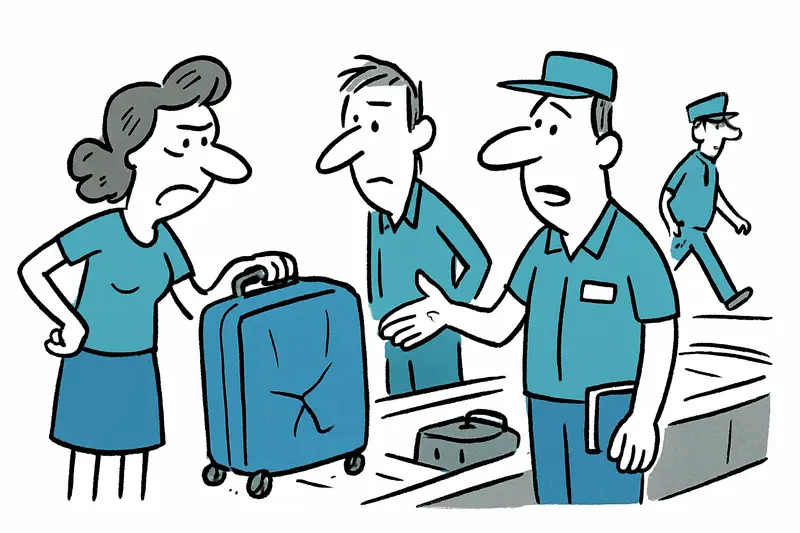 Complaint surge at Balearic airports: Who bears responsibility for broken suitcases?