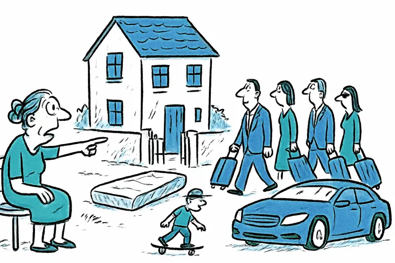 Occupied House in Coll d'en Rabassa: New Residents in Luxury Cars — Neighbors Demand Clarity