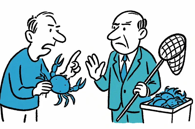 Problema del cangrejo azul: por qué la resolución del Consejo Insular debe ser solo el comienzo