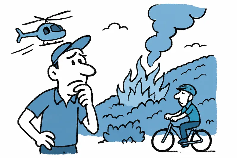 Lightning Hits the Hills: Bushfire at Es Putxet Raises Questions About Prevention