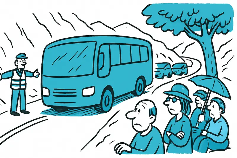 Blockade on the Ma-10: Why a Flat-Tire Bus Paralyzes the Tramuntana