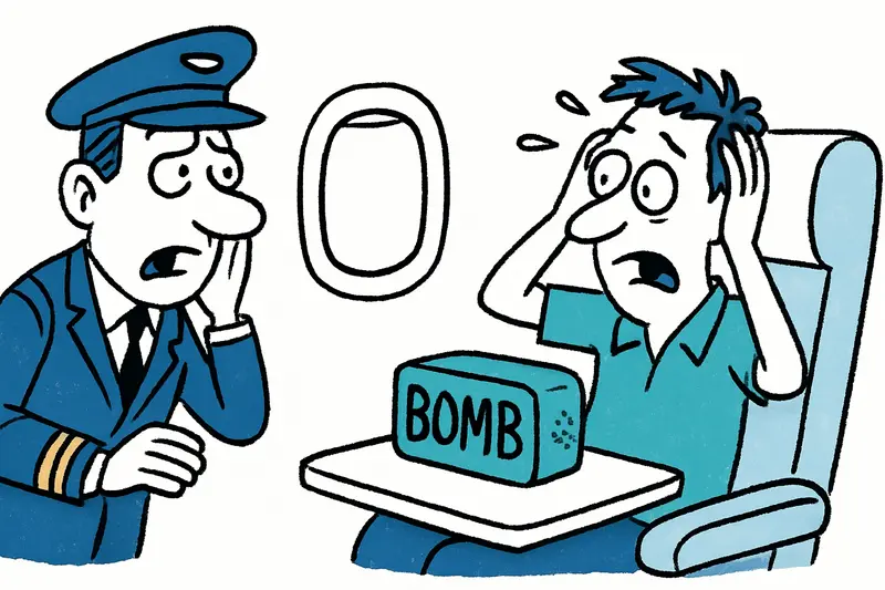 Bluetooth panic over the Atlantic: Why a 'BOMB' speaker stopped a flight