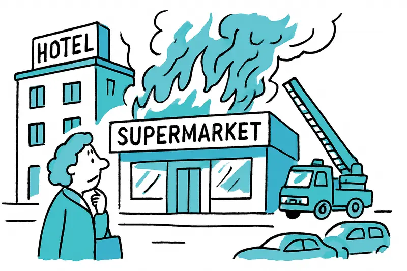Fire in Can Pastilla: Supermarket behind hotel burns down completely – a reality check