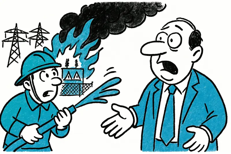 Fire at transformer station in Alcúdia: Who protects the island from widespread power outages?