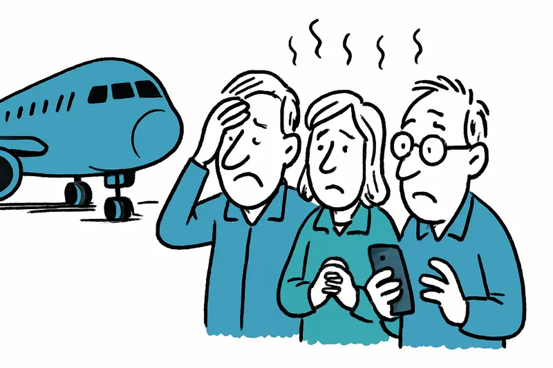 When a Nose Wheel Brought the Night to a Standstill: A Wake-up Call for Aviation and Travelers
