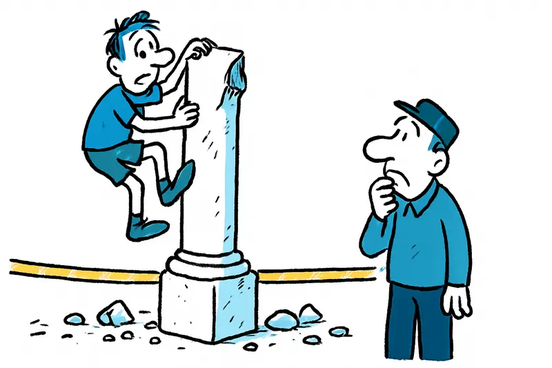 Naked Pillar in Bunyola: Why a Climbing Prank Is More Than an Accident