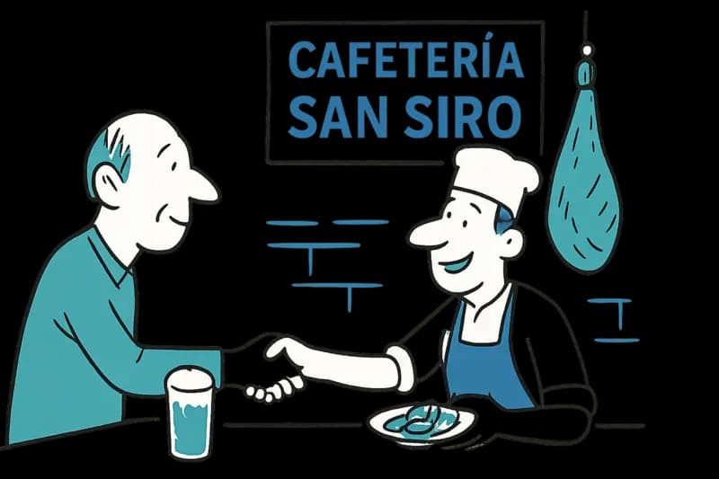 Cafetería San Siro: A Meeting Place on Schinken Street Since 1966