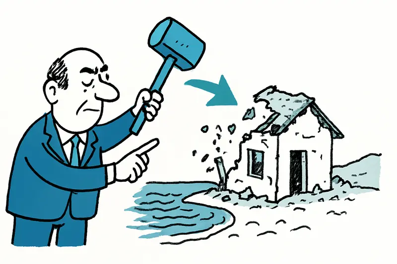 Cala Oli near Bendinat: Demolition returns nearly 200 m² of coastline