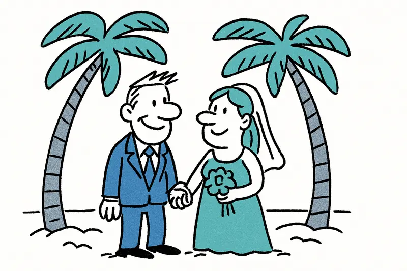 From Cala Rajada to the Maldives: Dieter Bohlen and Carina Walz said 'I do'