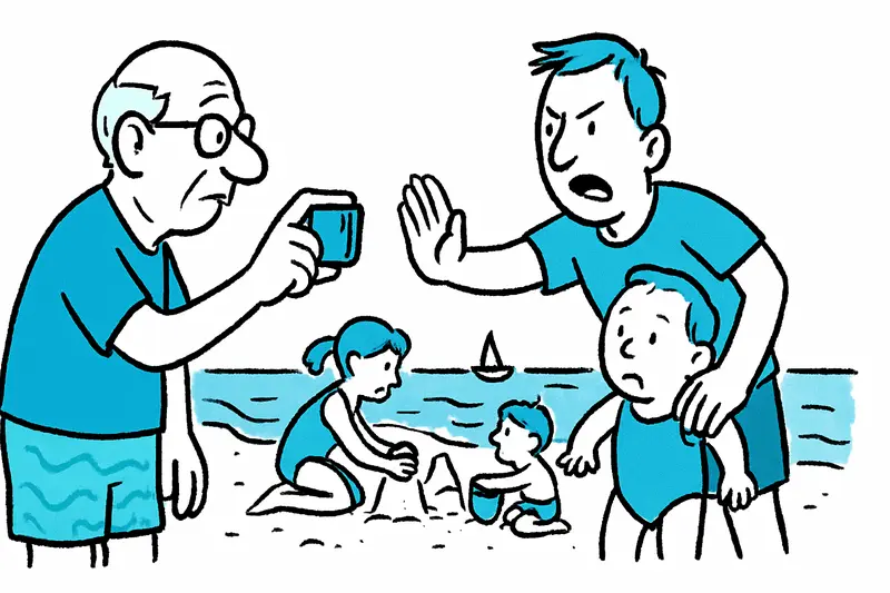 Cas Català: Man photographed children – How safe are our beaches?
