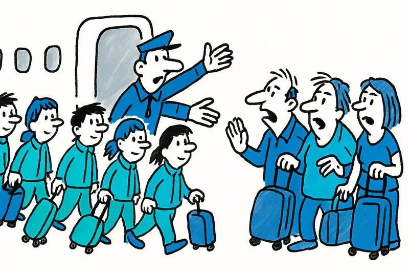 Chaos at the gate in Palma: Eight underage athletes fly — their parents remain behind