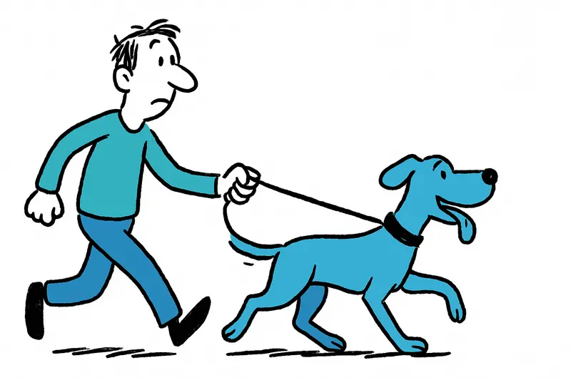 A New Start for Copper: The Hound Who Needs Exercise
