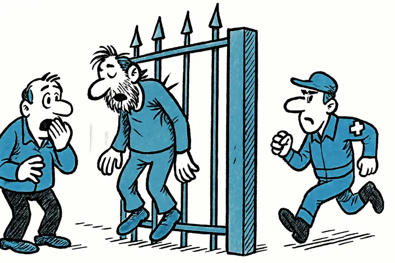 Drama at the homeless shelter in Palma: How dangerous are fences for people without a home?