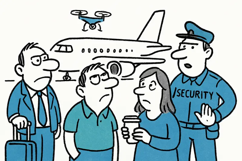 Drone Causes Standstill at Palma Airport: Eight Flights Diverted, Many Delays