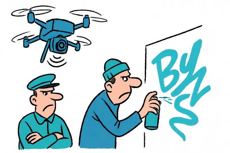 Drones over Son Rutlan: Security or Camera Censorship?