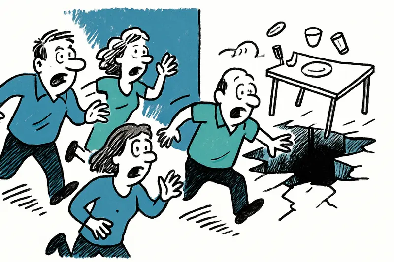 Collapse in Santa Ponça: Dining room gives way – guests flee, two slightly injured