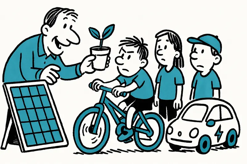 Small community, big impact: Energy show brings environmental knowledge to s'Alqueria Blanca