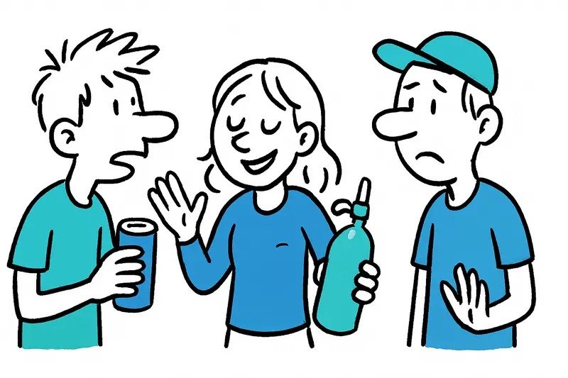 Energy drinks and nitrous oxide: Protection for young people or half a solution?