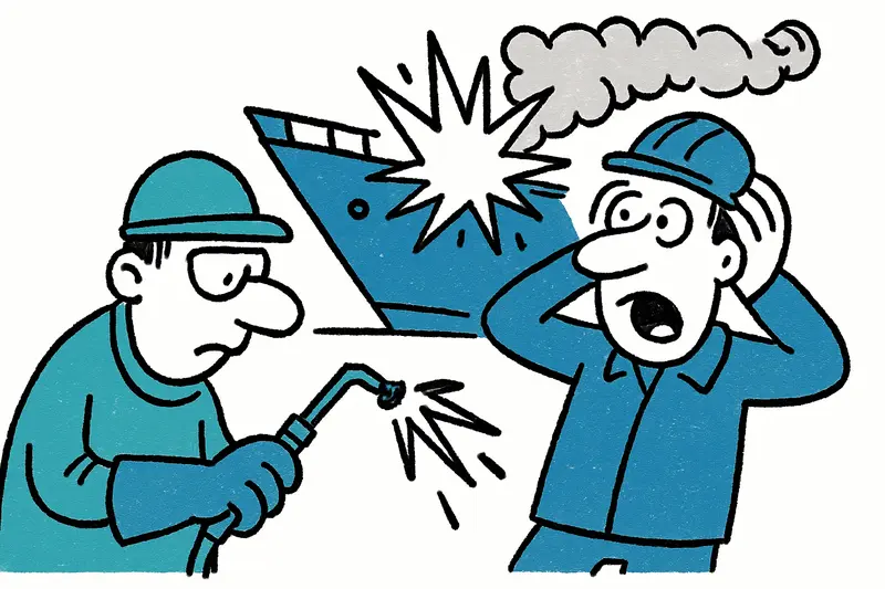 Explosion alarm at the shipyard: What went wrong on the 'Naya 7'