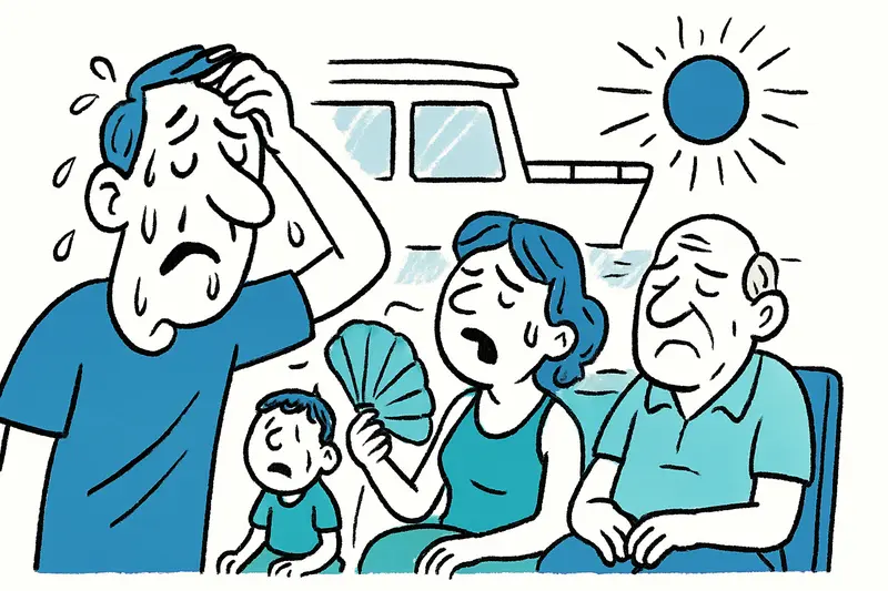 Seven Hours in the Heat: What Happens When the Ferry's Air Conditioning Fails?