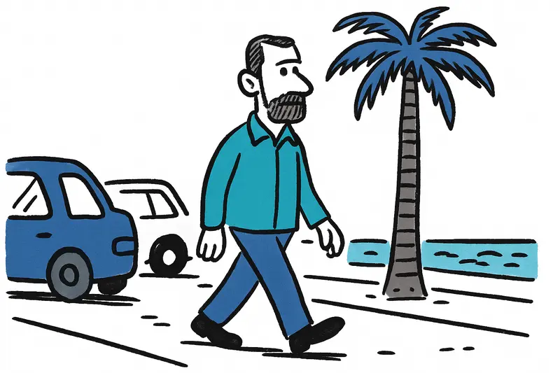 A King among Palms: Felipe VI alone in Es Molinar