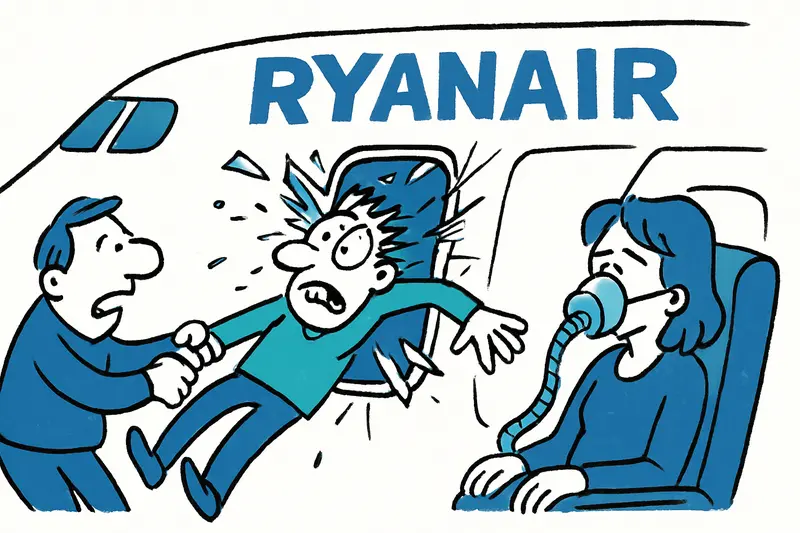 Window Explosion at 6,000 Meters: What the Incident on Ryanair Flight Means for Mallorca