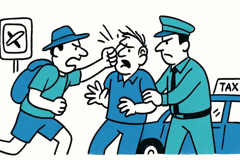 Arrest in Son Sant Joan: Tourist attacks taxi driver — what the incident reveals about the island