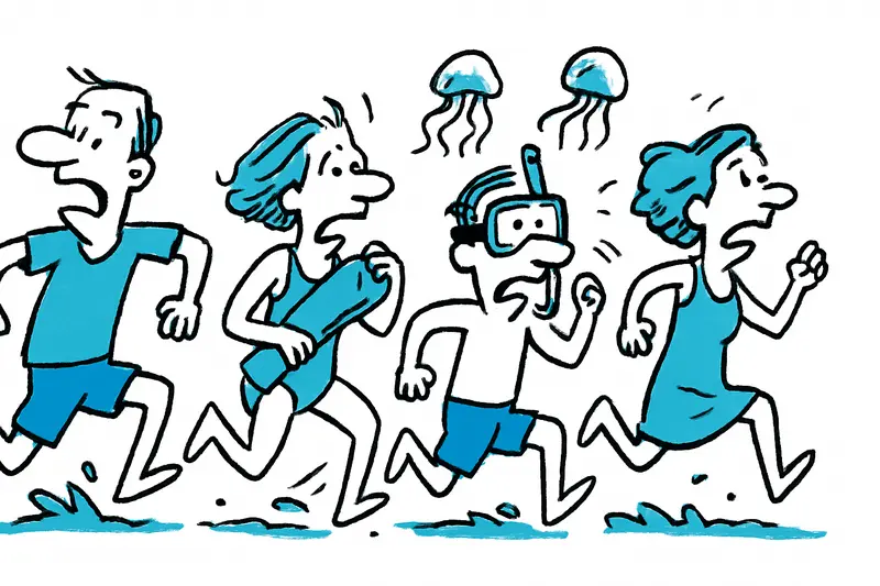 Stinging jellyfish in Cala Banyalbufar: Why everyone suddenly fled the water