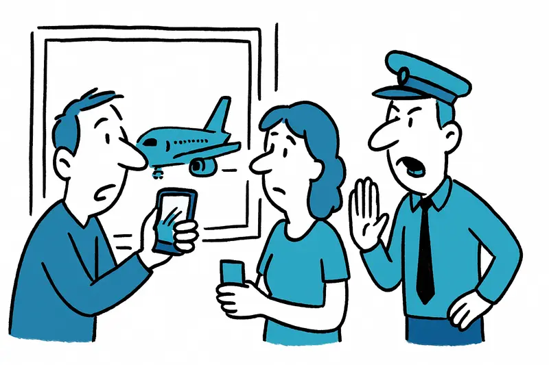 Filming at the Gate and Onboard: Why the Rules Are Confusing — and Who Decides