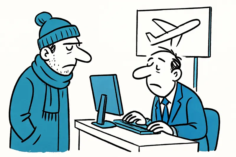 Cold at the Counter: Why Palma Airport Employees Have to Work in Jackets