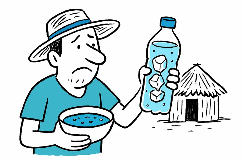 Gazpacho, hat, frozen bottle: Mallorca keeps cool heads at 40 degrees
