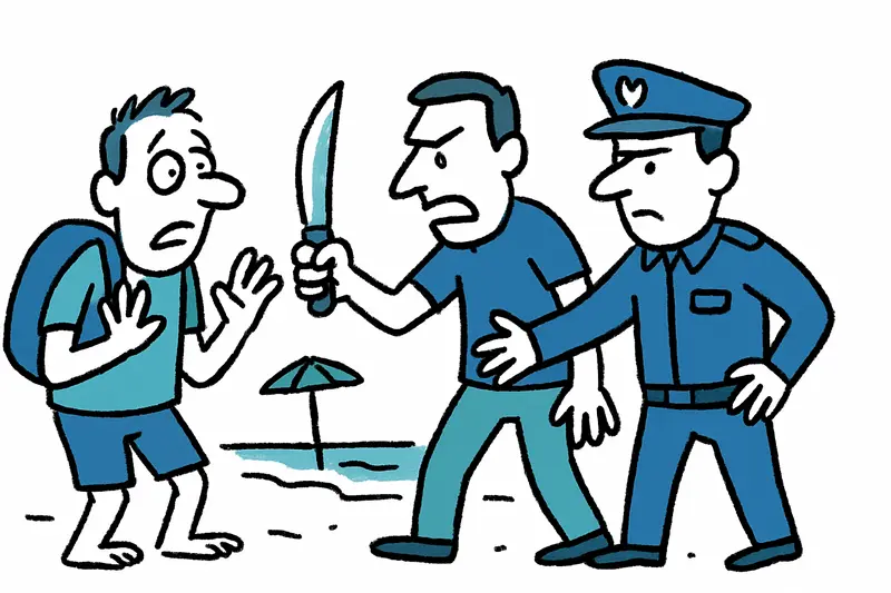 Dangerous Moments at Playa de Palma: Knife, Theft and the Question of More Security